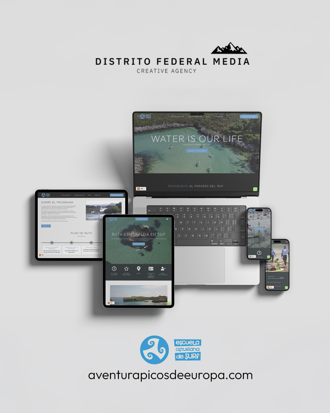 web aventura en picos