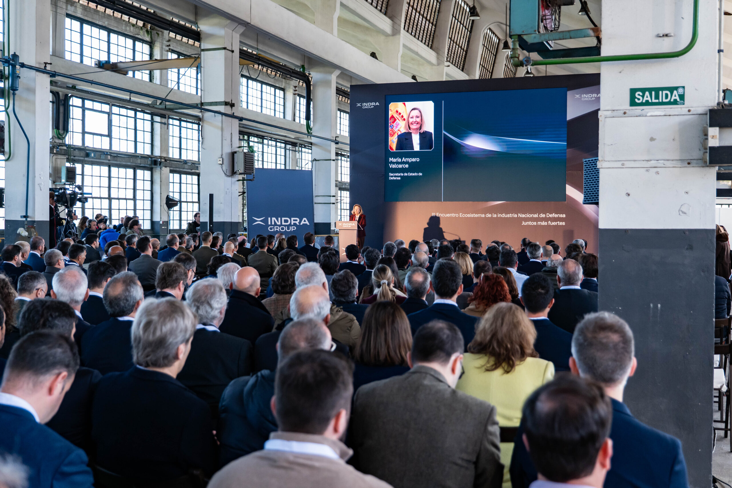 evento indra fabrica de armas